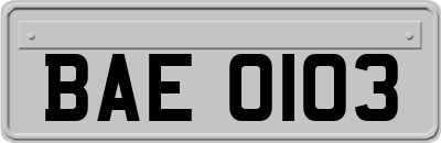 BAE0103