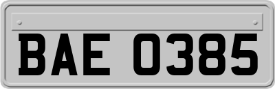BAE0385