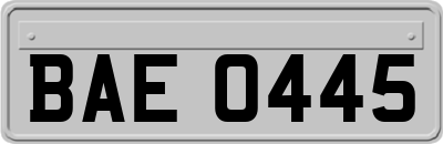 BAE0445