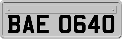 BAE0640