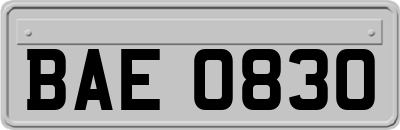 BAE0830