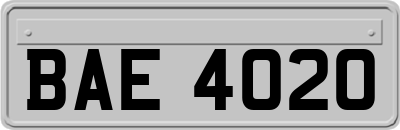 BAE4020