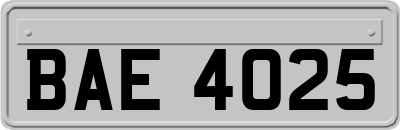 BAE4025