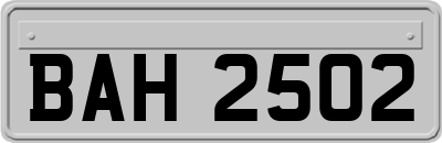BAH2502
