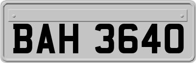 BAH3640