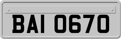 BAI0670