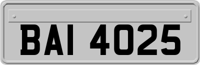 BAI4025