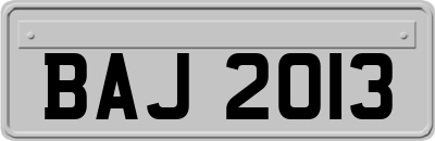 BAJ2013