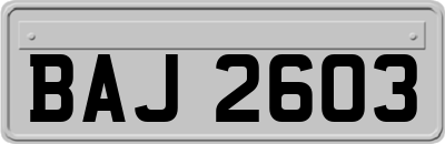BAJ2603