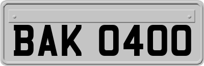 BAK0400
