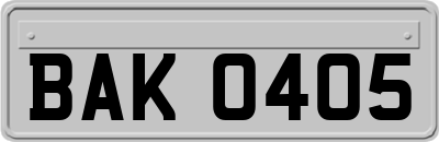 BAK0405