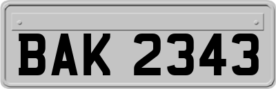 BAK2343
