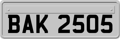 BAK2505