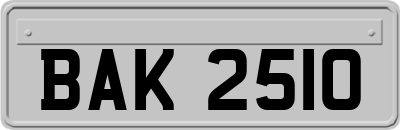 BAK2510