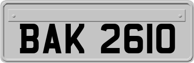 BAK2610