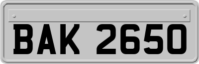 BAK2650