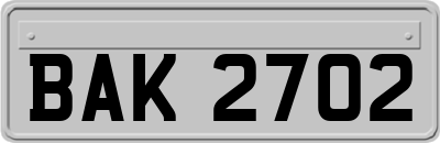 BAK2702