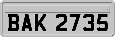 BAK2735