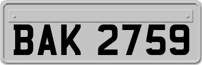 BAK2759
