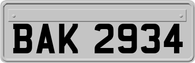 BAK2934