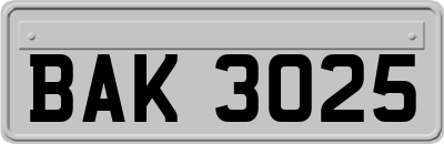 BAK3025