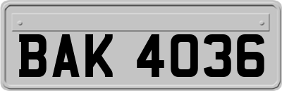 BAK4036
