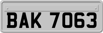 BAK7063