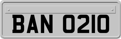 BAN0210