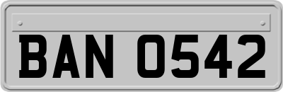 BAN0542