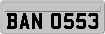 BAN0553