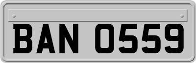 BAN0559