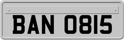 BAN0815