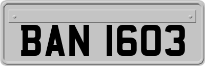 BAN1603