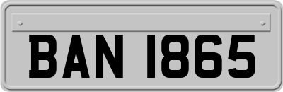 BAN1865