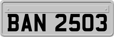 BAN2503