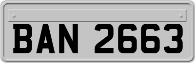 BAN2663