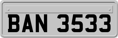 BAN3533