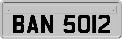 BAN5012