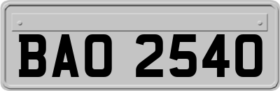 BAO2540