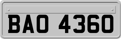 BAO4360