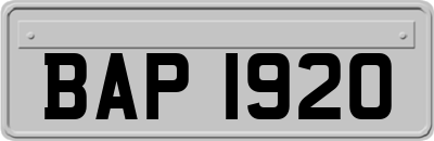 BAP1920