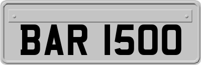 BAR1500