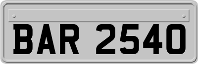BAR2540