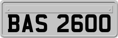 BAS2600