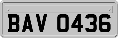 BAV0436