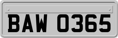 BAW0365