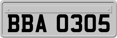 BBA0305