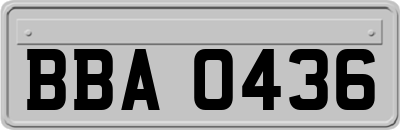 BBA0436
