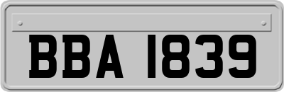 BBA1839