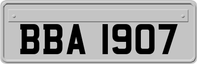 BBA1907